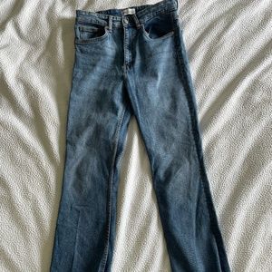 Zara Medium Wash Skinny Straight Leg Jeans US 8